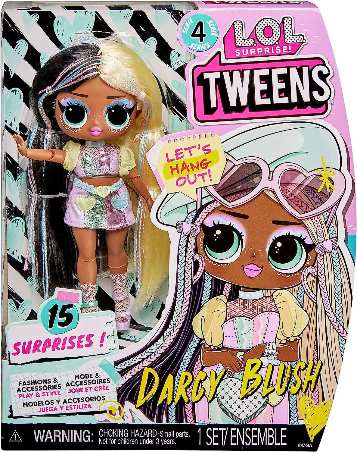 Papusa LOL Surprise Tweens - Darcy Blush 17cm