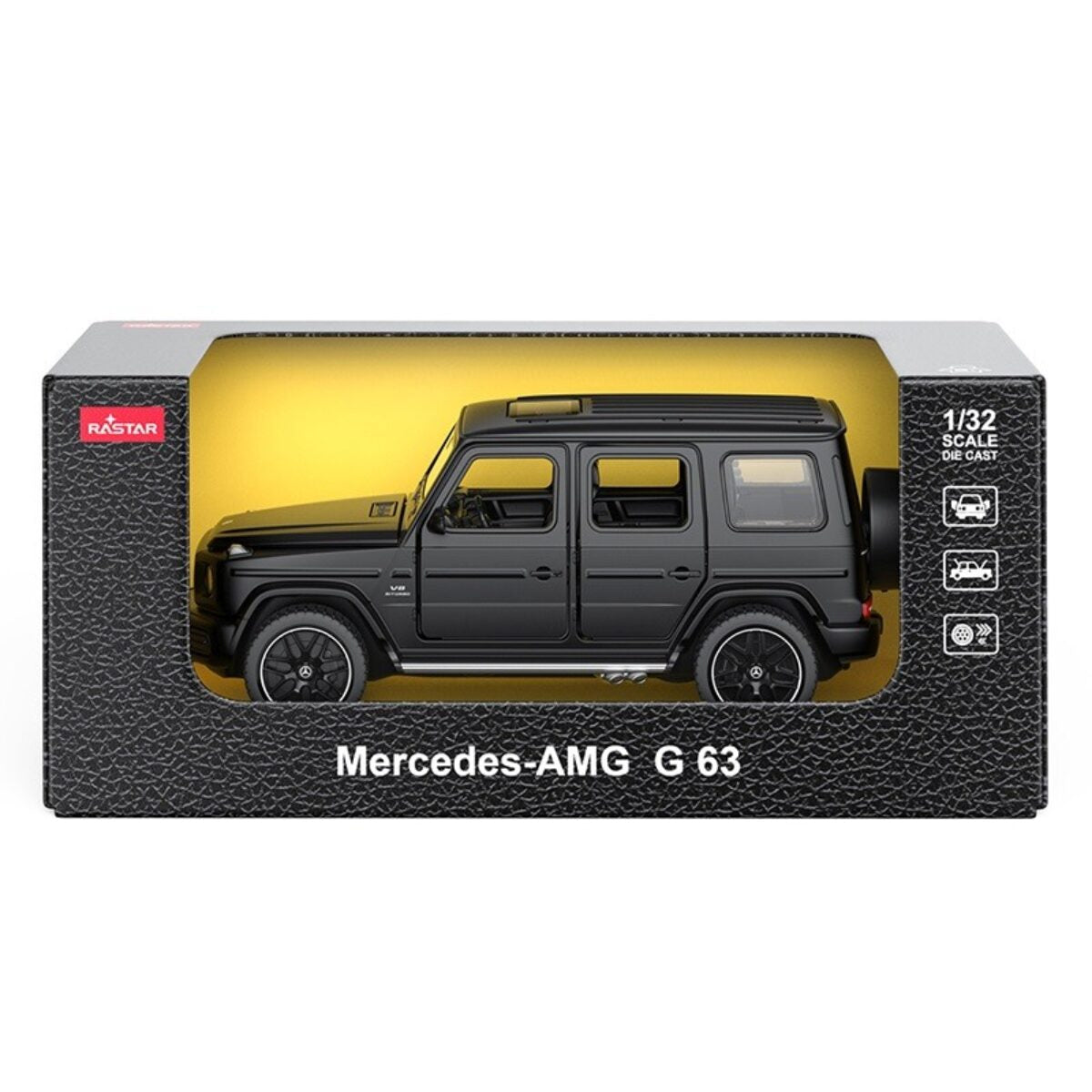 Mercedes AMG G63 negru - 1/32 Rastar