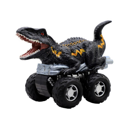 Masinuta Jurassic World cu pull back - 8cm