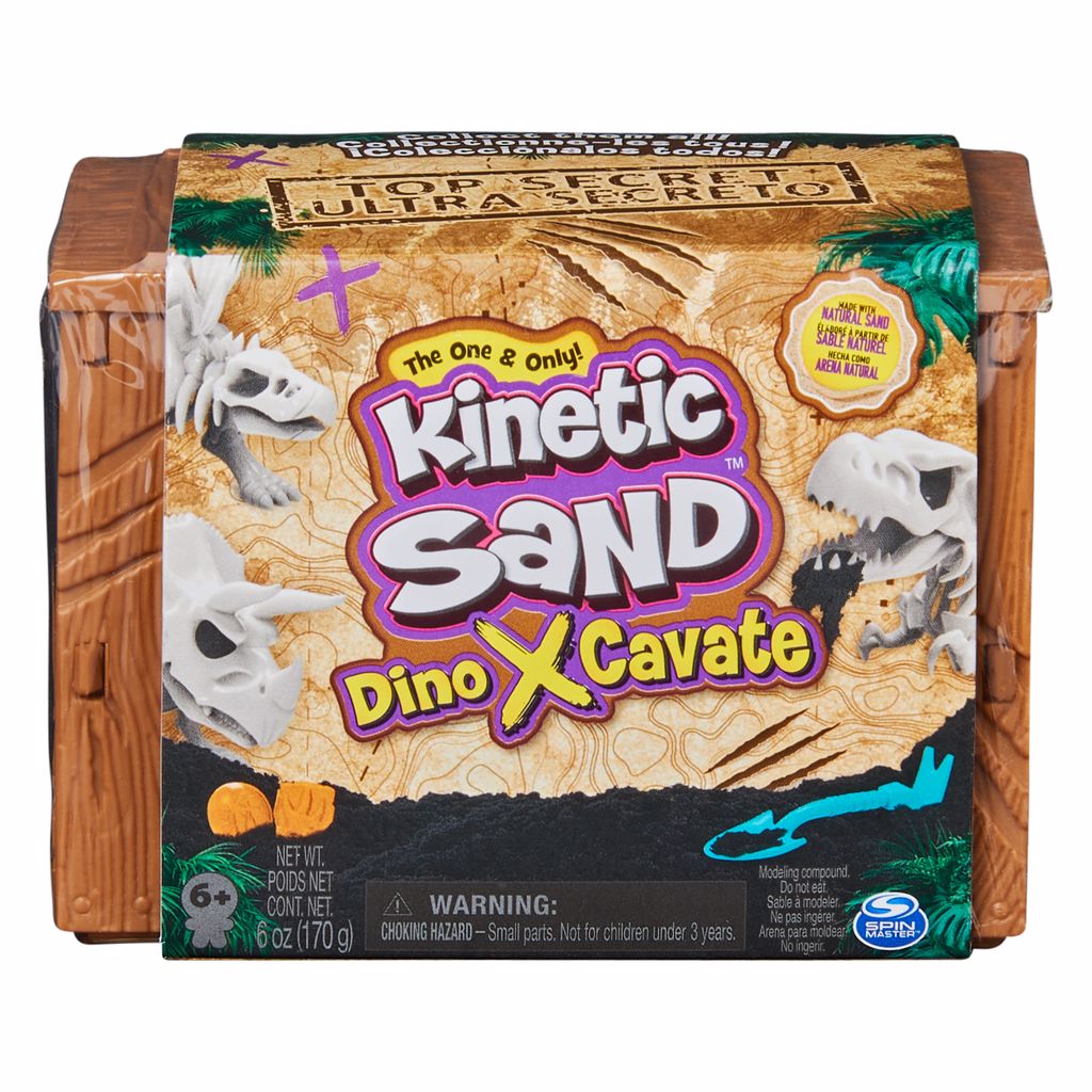 Set de joaca kinetic Sand 170g - Dino X Cavate