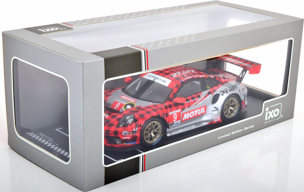 Porsche 911 GT3 R Winner GTD Class 24h Daytona 2022 #9 - 1/18 IxoModels