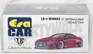 Lexus LC500 metal red - 1/64 EraCar
