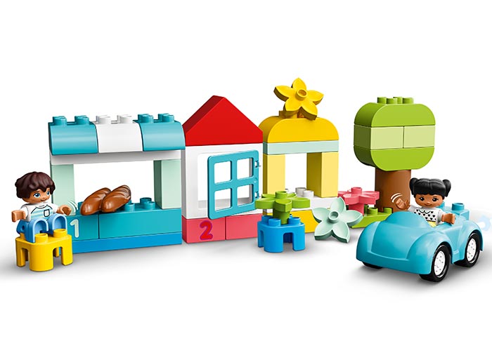 Lego Duplo 10913 - Cutie în formă de cărămidă (65 piese)