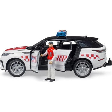 BRUDER 02885 - Masina de urgenta Range Rover Velar cu paramedic