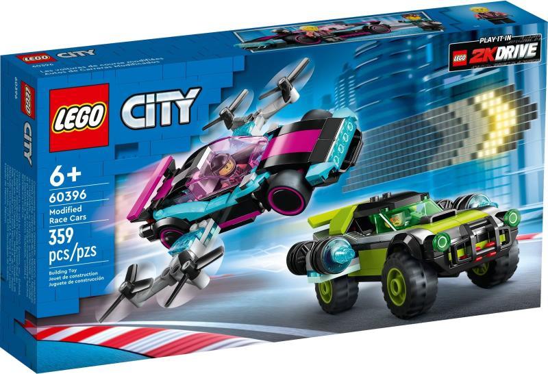 LEGO City 60396 - Masini de curse modificate (359 piese)