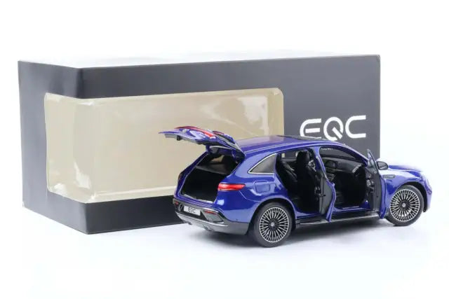 Mercedes EQC briliant blue - 1/18 NZG