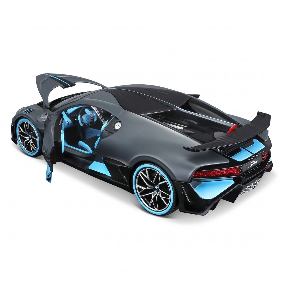 Bugatti Divo gri/bleu - 1/18 Bburago