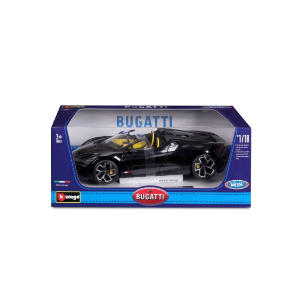 Bugatti Mistral Negru - 1/18 Bburago