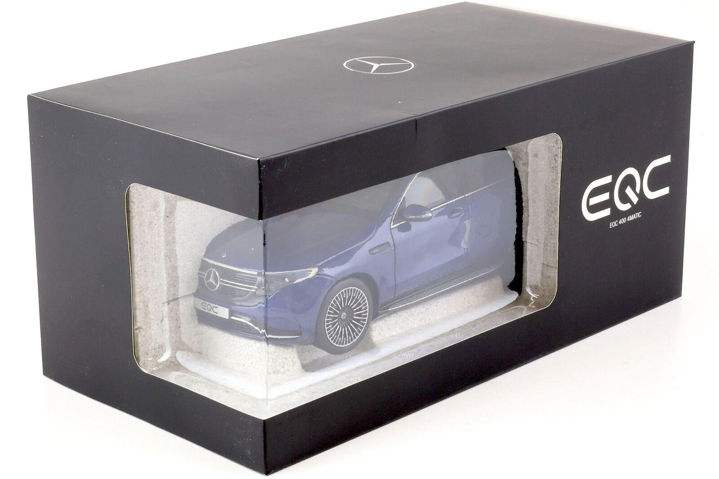 Mercedes EQC briliant blue - 1/18 NZG