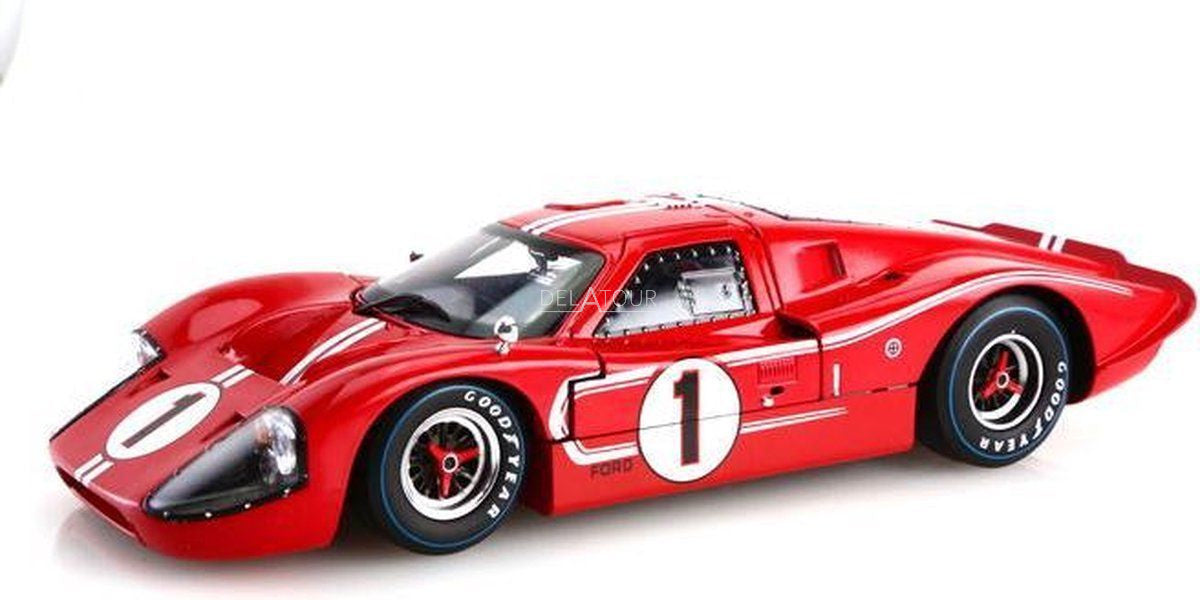 Ford MK IV 1967 rosu - 1/18 Shelby Collectibles