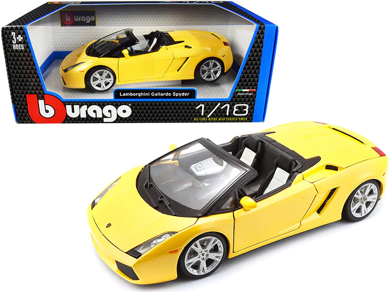 Lamborghini Gallardo Spyder - 1/18 Bburago