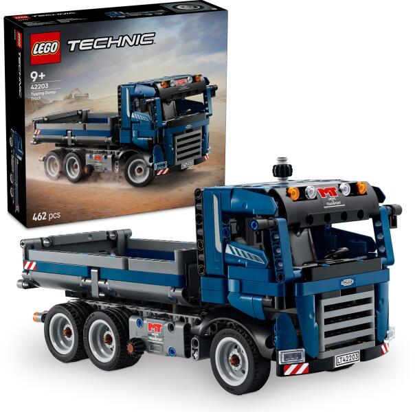 LEGO Technic 42203 - Camion cu bena basculanta (462 piese)