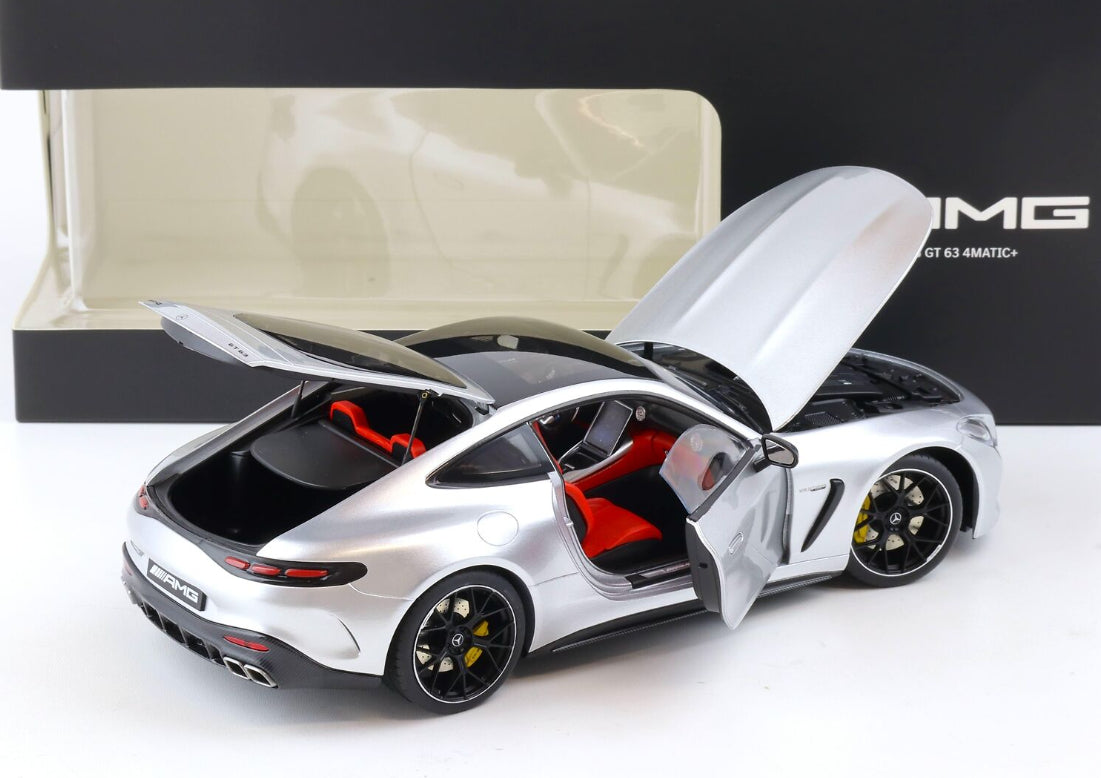 Mercedes AMG GT 63 hightechsilver - 1/18 Nzg
