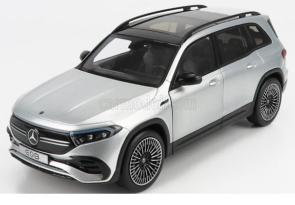 Mercedes-Benz EQB argintiu - 1/18 NZG