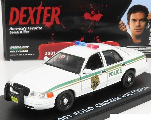 Ford Crown Victoria 2001 DEXTER cu vitrina plexiglass - 1/43 Greenlight