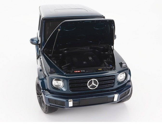 Mercedes Benz G-Class W463 2020 blue metallic - 1/18 Minichamps