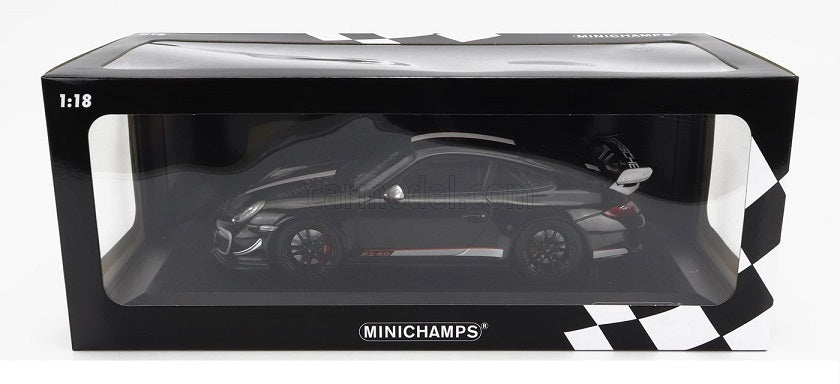 Porsche 911 GT3 RS 4.0 2011 negru - 1/18 Minichamps