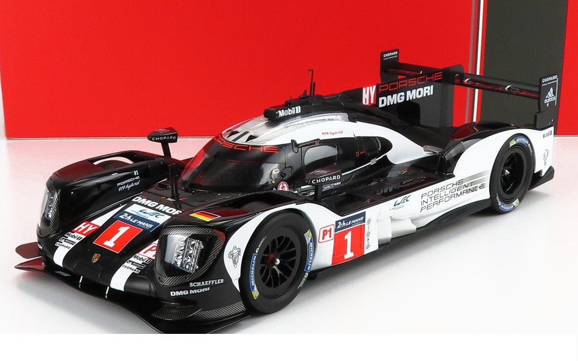 Porsche 919 Hybrid #1 T.Bernhard/M.Webber/B.Hartley 24h Le Mans 2016 - 1/18 IXO MODELS