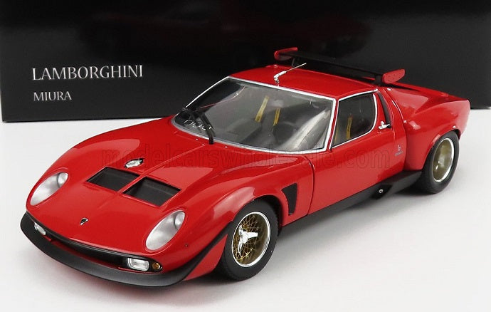 Lamborghini Miura SVR rosu/negru - 1/18 Kyosho