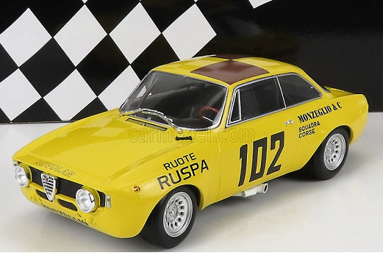Macheta Alfa Romeo GTA Maurizio Zanetti / Renzo Ruspa - Targa Florio 1971 1/300pcs #102 - 1/18 Minichamps