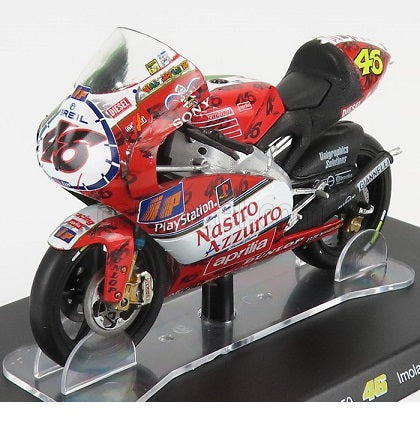 Motocicleta Aprilia RSW 250 Imola 1999 - 1/18 Altaya
