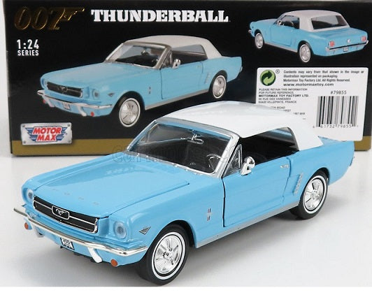 Ford Mustang 1964 James Bond 007 Thunderball - 1/24 Motormax