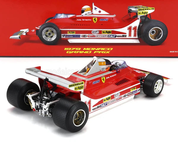 Ferrari 312T4 J.Scheckter 1979 GP Monaco Winner - 1/18 Bburago