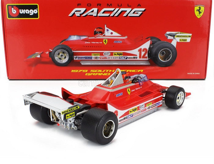 Ferrari 312T4 G.Villeneuve 1979 GP South Africa Winner - 1/18 Bburago