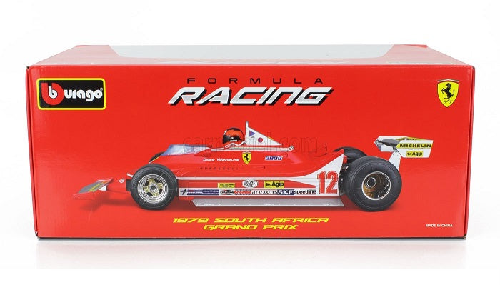 Ferrari 312T4 G.Villeneuve 1979 GP South Africa Winner - 1/18 Bburago
