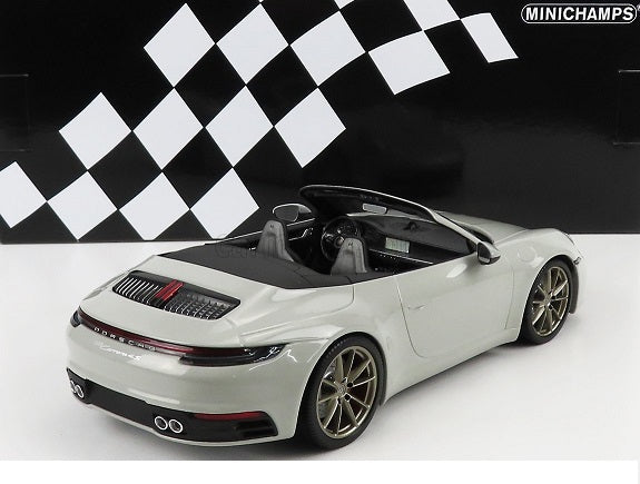Porsche 911 Carrera 4S Cabriolet 2019 grey 1/504 pcs - 1/18 Minichamps