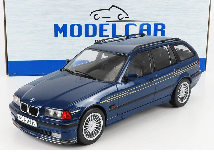 BMW E36 Alpina B3 3.2 Touring albastru - 1/18 Model Car Group