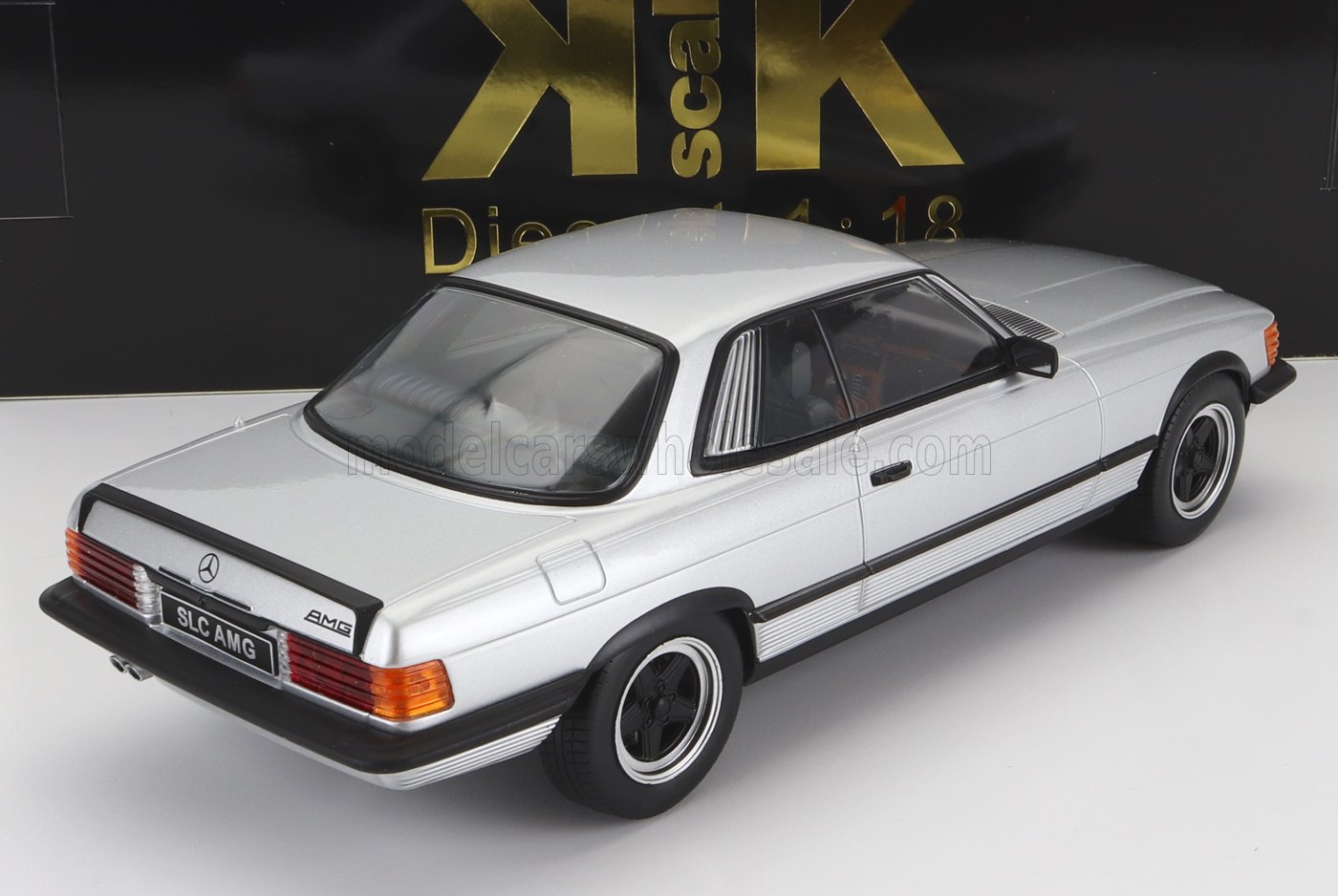 Mercedes 500 SLC 6.0 AMG 1985 gri - 1/18 KK-Scale