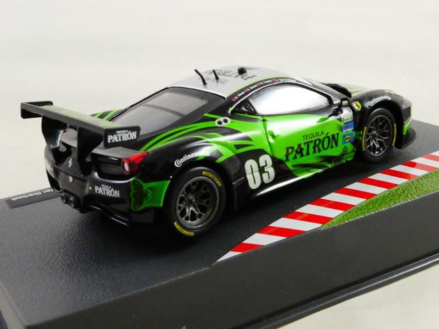 Ferrari 458 Italia Grand-Am 24h Daytona 2012 cu vitrina plexiglass - 1/43 Altaya