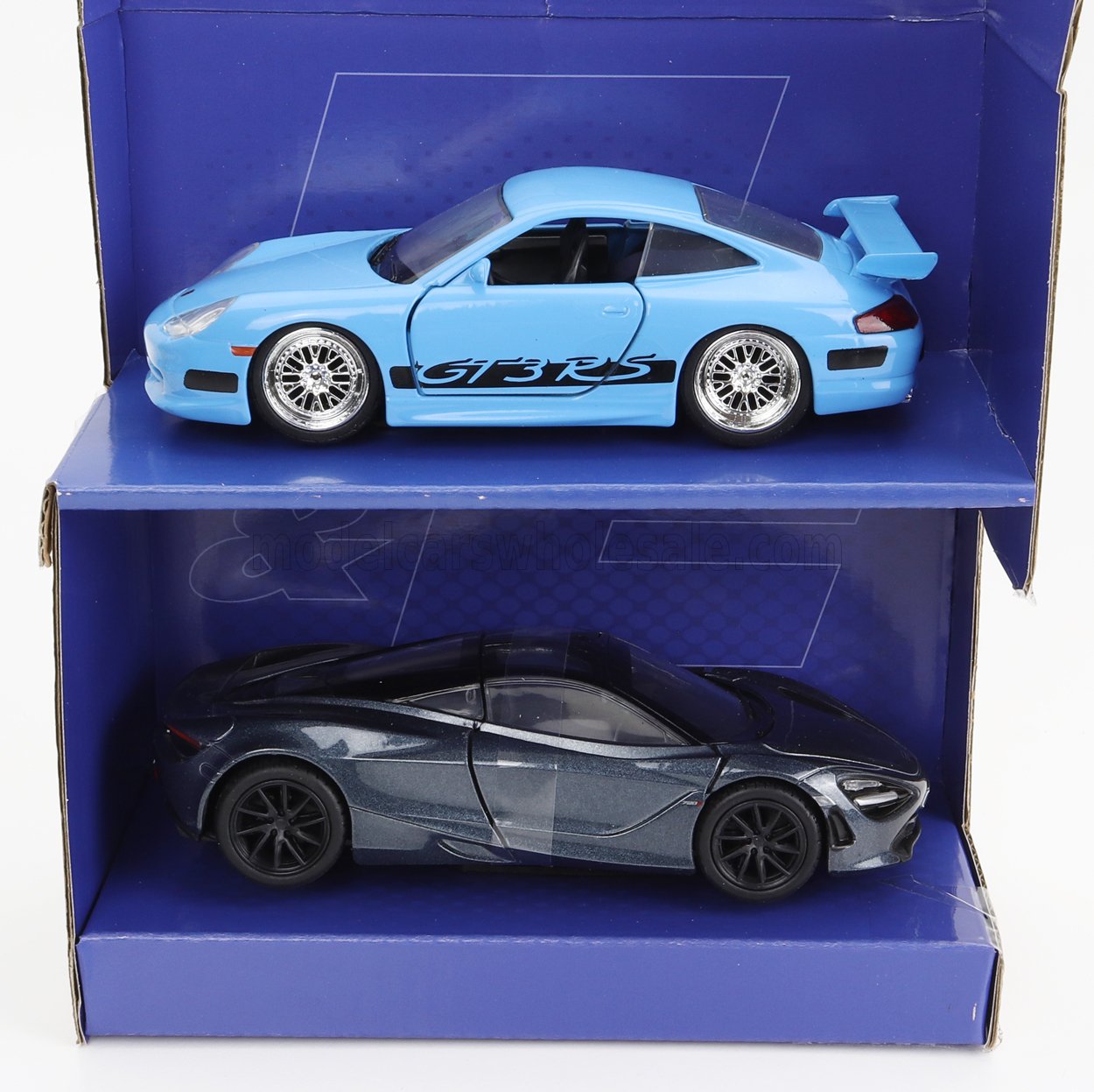 Set 2 machete Porsche 911 Gt3 Rs si McLaren 720s Fast&Furious- 1/32 Jada