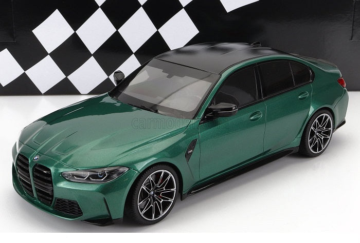 BMW M3 2020 green metallic 1of 800 pcs - 1/18 Minichamps