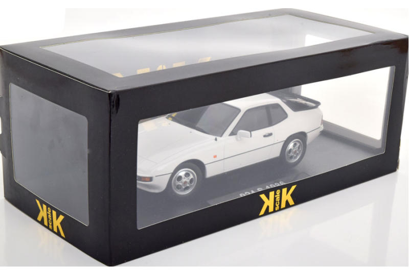 Porsche 924 S 1986 alb - 1/18 KK-Scale