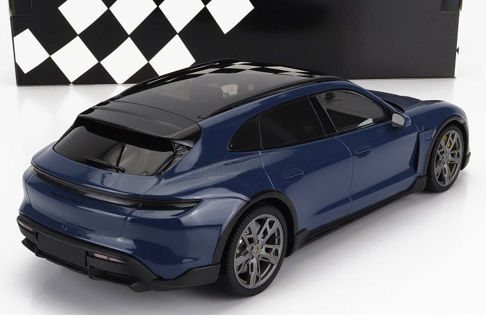 Porsche Taycan CUV Turbo S 2021 albastru 1/480pcs - 1/18 Minichamps