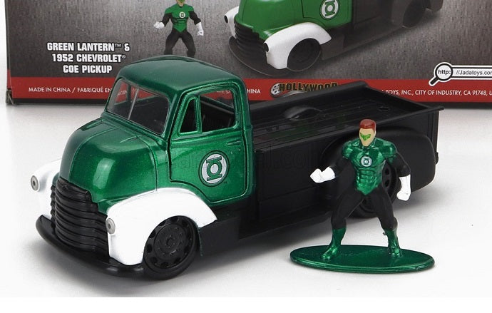 Chevrolet Coe Pickup 1952 si figurina Green Lantern - 1/32 Jada
