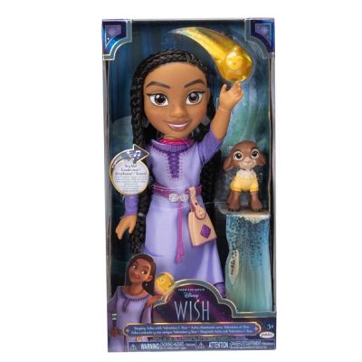Papusa Disney Wish - Asha cu functii si accesorii 38 cm