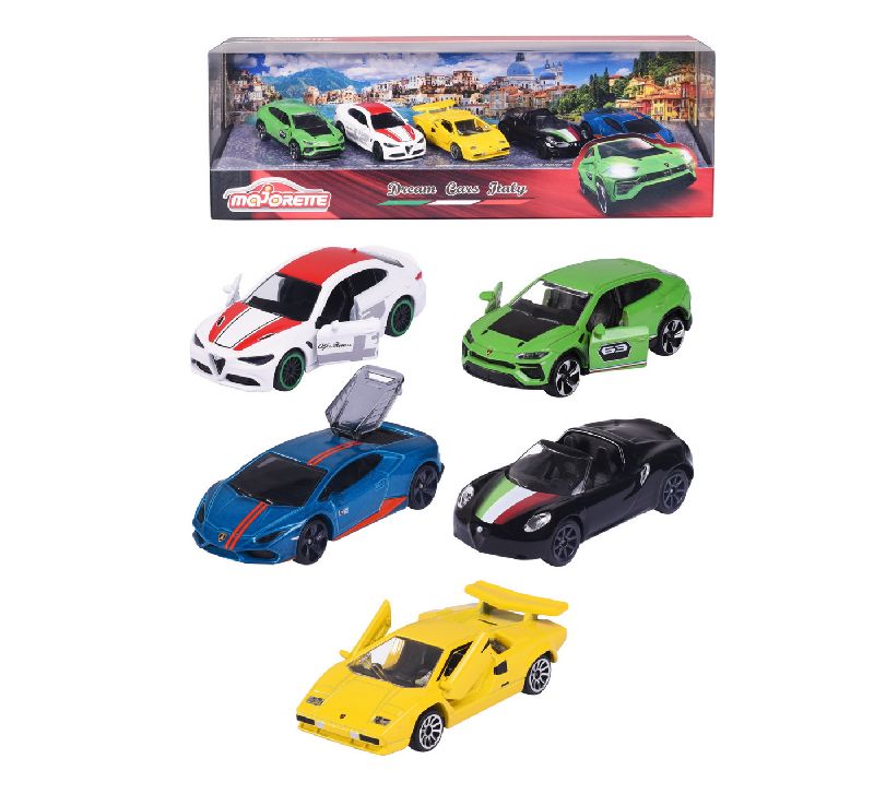 Set 5 masinute Dream cars Italy - 1/64 Majorette