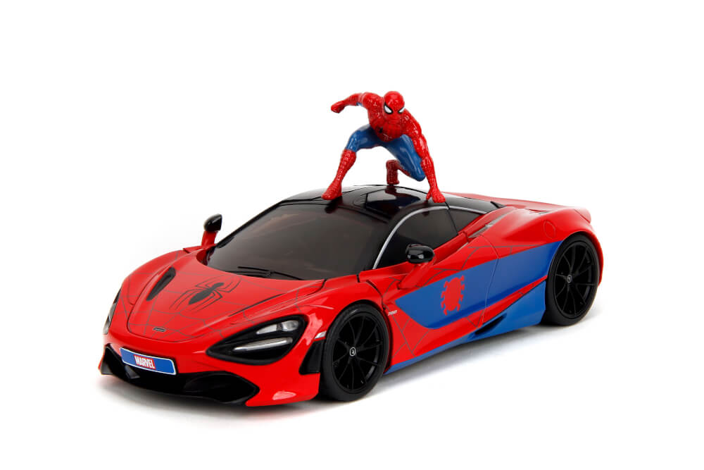 McLaren 720S si figurina Spider-man - 1/24 Jada