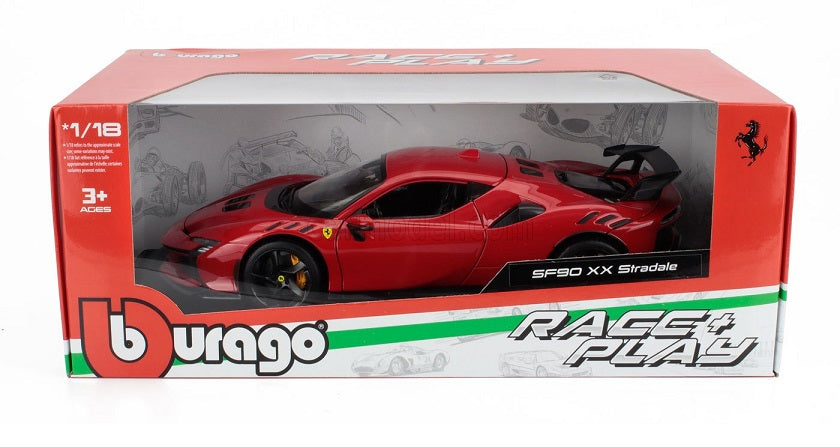 Ferrari SF90 XX Stradale rosso - 1/18 Bburago