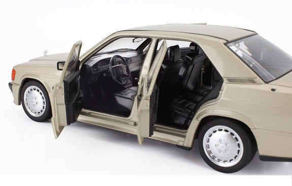 Mercedes-Benz 190E 2.3-16 1984 smoke silver metallic - 1/18 Norev