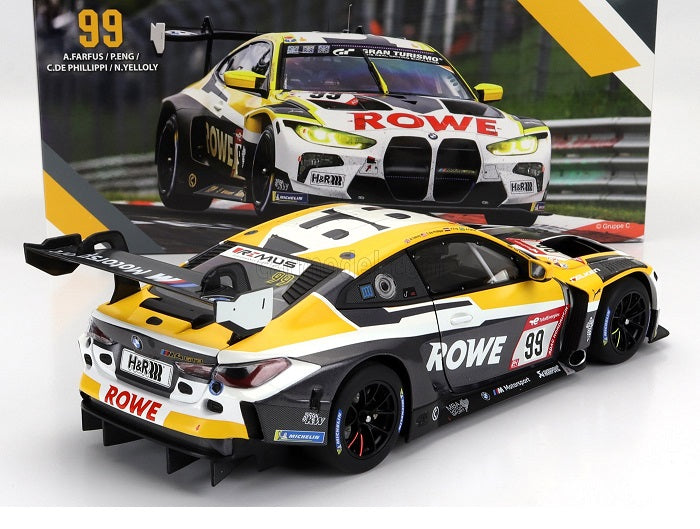 BMW M4 GT3 #99 24h Nurburgring 2023 ROWE Racing 1/199pcs - 1/18 Minichamps