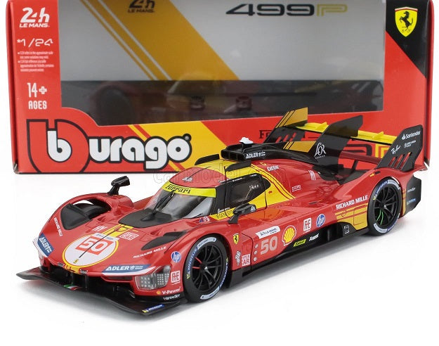 Ferrari 499P #50 24H LeMans Champion 2024 - 1/24 Bburago