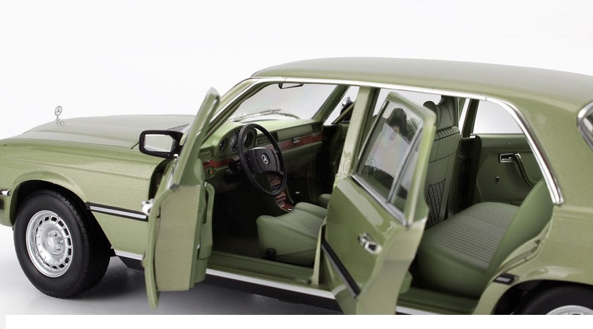 Mercedes-Benz 450 SEL US-Version 1979 silvergreen metallic - 1/18 Norev