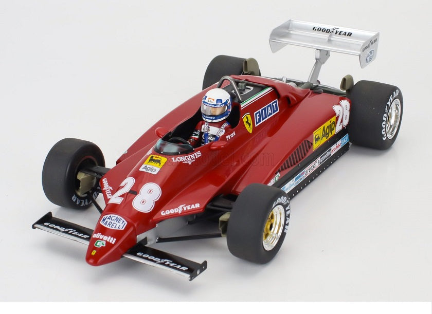 Ferrari 126 C2 #28 D.Pironi 2nd GP Monaco 1982 - 1/18 Model Car Group