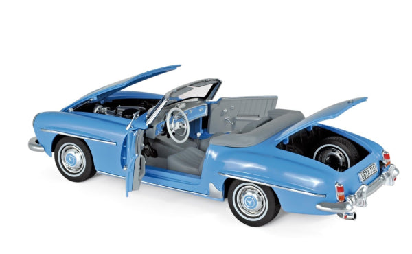 Mercedes-Benz 190 SL 1957 bleu - 1/18 Norev