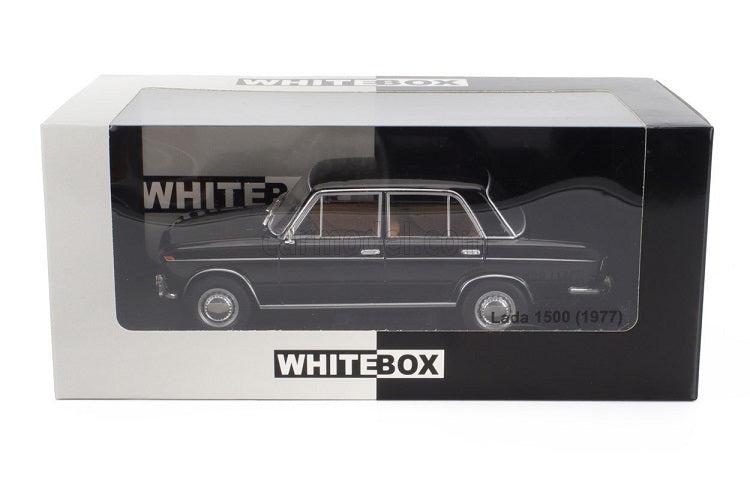 Lada 1500 neagra 1977 - 1/24 Whitebox