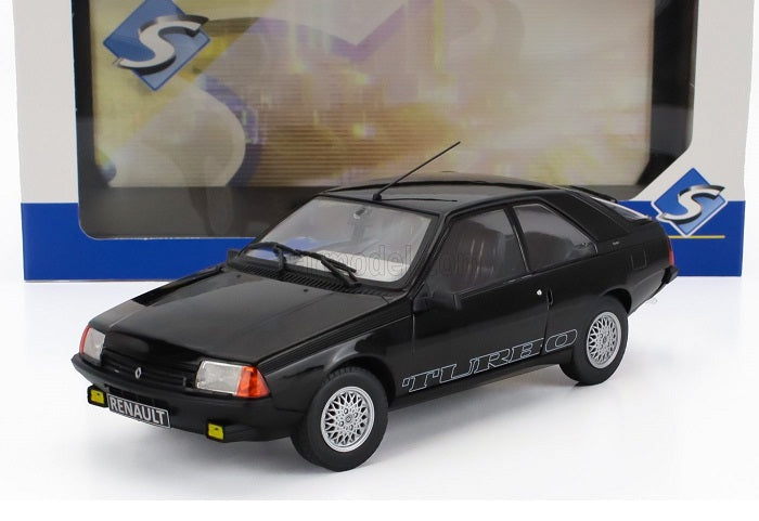 Renault Fuego Turbo 1980 negru - 1/18 Solido